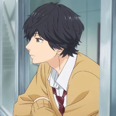 Kou Mabuchi, Blue Springs Ride, Animated Cartoon Characters, Boy Best Friend Pictures, Ao Haru, Drawing Cartoon Characters, Dazai Bungou Stray Dogs, Cute Cats Photos, Anime Shadow