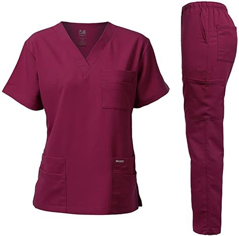 Red Scrubs, Desired Reality, Medical Outfit, Medical Uniforms, Scrub Sets, Grey's Anatomy, Winter Collection, Scrubs, Anatomy