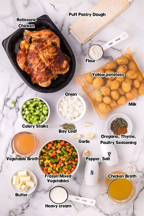 chicken pot pie soup ingredients. Chicken Pot Pie Soup With Gnocchi, Crock Pot Chicken Pot Pie Soup, Easy Chicken Pot Pie Soup, Turkey Pot Pie Soup, Pot Pie Soup Recipe, Gluten Free Crock Pot Recipes, Crockpot Chicken Pot Pie, Chicken Soup Recipes Easy, Chicken Pot Pie Soup