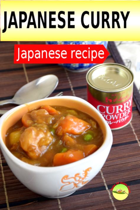 Japanese curry is a quick, easy, fail-safe recipe, making it an excellent choice for busy people to prepare a simply delicious meal. This recipe offers two methods to prepare the curry.  First, use the store-bought Japanese curry cubes for cooking, and secondly making the roux from scratch, but it takes a longer time. Japanese Curry Recipe From Scratch, Japanese Curry From Scratch, Authentic Japanese Curry Recipe, Homemade Japanese Curry, Curry Roux Recipe, Japanese Curry Recipe, Cook From Scratch, Recipes Japanese, Japenese Food