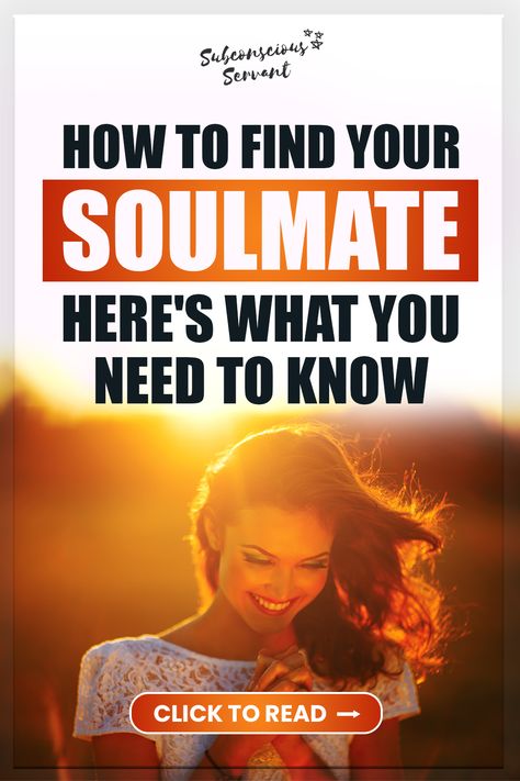 Do you want to find your soulmate? This guide will show you how. Follow these simple steps and you'll be on your way to finding the love of your life. via @subconsciousservant Soul Flame, Soulmate Connection, Find Your Soulmate, Meeting Your Soulmate, Failed Relationship, Attract Abundance, Love Me Do, Feeling Excited, Perfect Relationship