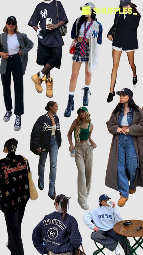 Elevated Yankee Outfits Inspo Yankees Outfit, Outfit Inspo, Pins