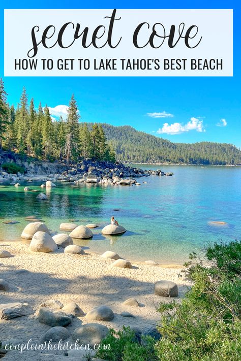 Sand Harbor Beach Lake Tahoe, North Lake Tahoe Summer, Zephyr Cove South Lake Tahoe, Things To Do In Lake Tahoe, Lake Tahoe Summer Outfits, Lake Tahoe Outfits, South Lake Tahoe Summer, Secret Cove Lake Tahoe, Lake Tahoe Spring