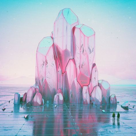 Piece from a series of everyday artworks by beeple aka Mike Winkelmann. Imagine Dragons Thunder, Imagine Dragons Songs, Bg Design, New Retro Wave, Everyday Art, Imagine Dragons, 판타지 아트, Art And Illustration, Black Sabbath