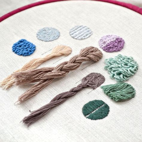 Hair Embroidery, Embroidery 101, Course Hair, Sisters Forever, Embroidery Stitches Tutorial, Textile Crafts, Ins And Outs, Hand Embroidery Patterns, Online Course