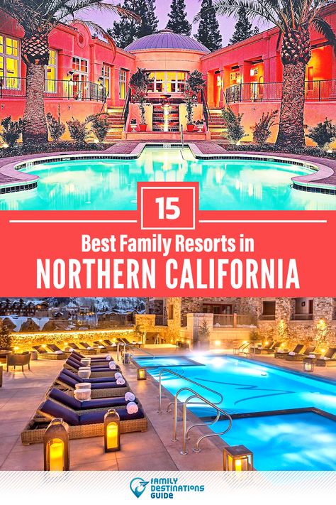 Want ideas for a family vacation to Northern California? We’re FamilyDestinationsGuide, and we’re here to help: Discover Northern California’s best resorts for families - so you get memories that last a lifetime! #northerncalifornia #northerncaliforniavacation #northerncaliforniawithkids #familyvacation Best Resorts In California, California Road Trip With Kids, Big Sur Family Vacation, Northern California Family Vacation, Best All Inclusive Resorts For Families With Teens, Blue Chips, Resorts For Kids, California Resorts, California Getaways