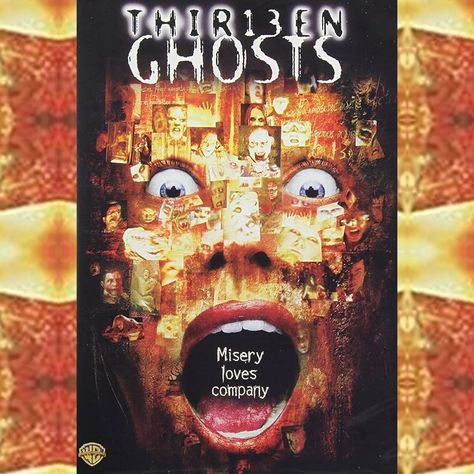 "You son of a bitch. You said he only killed 9 people, there's over 40 victims here. - 😈 🖤 🖤 🖤 Shop Now! You deserve it!!! 🖤🖤🖤 Follow 👉 Us for more! Thirteen Ghosts Movie, Thir13en Ghosts, Thirteen Ghosts, Embeth Davidtz, Ghost Movie, Tony Shalhoub, Top Movies To Watch, Ghost Movies, Misery Loves Company