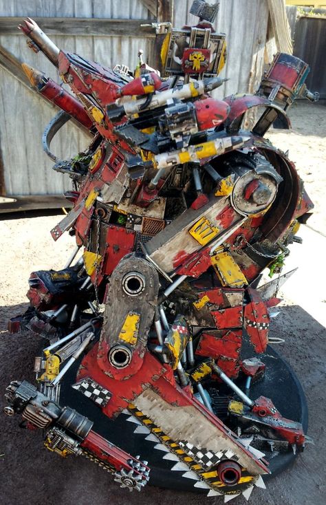 Scratch built Ork Stompa/Gargant - Forum - DakkaDakka | Boltguns kill pirates and ninjas equally. Imperial Knight, Warhammer 40k, Sci Fi, Miniatures, Building