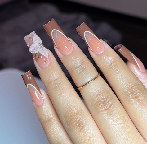 Otoño Nails, Coffin Nail Art Designs, Coffin Nail Art, Acrylic Nail Designs Classy, Tapered Square Nails, Halloween Acrylic Nails, Liner Brush, Vibrant Nails, Short Square Acrylic Nails