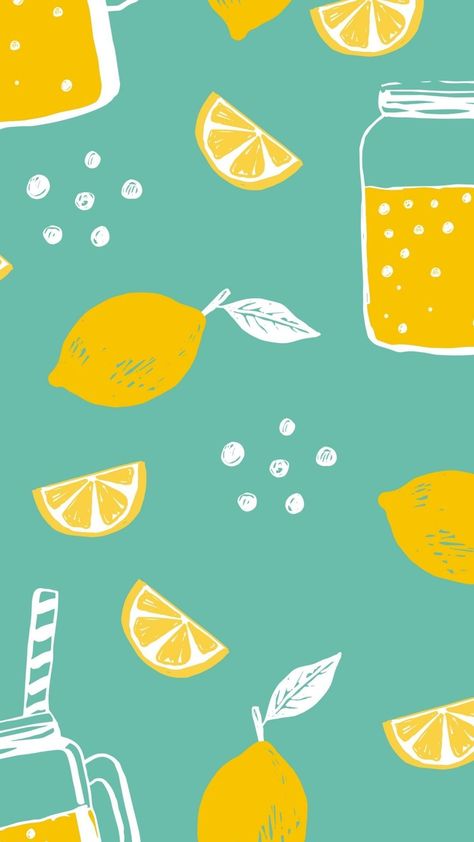 Lemonade Phone Wallpaper Cute Lemon Wallpapers, Lemonade Background, Slay Wallpapers, Lemonade Wallpaper, Lemon Wallpaper, Lemon Logo, Lemonade Illustration, Liz Adams, Family Wallpaper