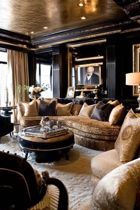 "Elevate your space with the opulence of a Vintage Glam Living Room! 🛋️✨ Perfect for adding drama and elegance to your home. 🌟✨ #GlamLivingRoom #VintageStyle #HomeInspiration" Vintage Glam Living Room, Glam Livingroom, 2023 Decor, Best Mirror, Mirror Decor Ideas, Luxury Living Room Decor, Tranquil Bedroom, Glam Living, Aesthetic Living Room