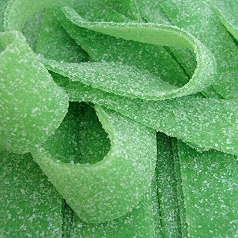 Sour Belts, Candy Videos, Candy Gift Baskets, Candy Balls, Candy Factory, Green Pictures, Green Candy, Bulk Candy, Sour Candy