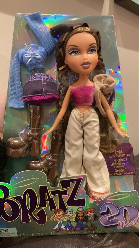 Bratz Doll Outfits, Doll Outfits, Bratz Doll, Pretty Dolls, 20th Anniversary, Poster Making, Fashion Styles, So Pretty, Doll Clothes