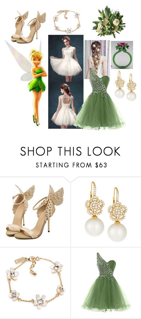 "Tinkerbell's Wedding" by blackest-raven ❤ liked on Polyvore featuring Disney, Belpearl and Kate Spade Tinkerbell Wedding Theme, Tinkerbell Wedding, Peter Pan Wedding, Tangled Wedding, Wedding Platters, Mood Bored, Stilettos Shoes, Kate Spade Bangle, Quinceanera Ideas