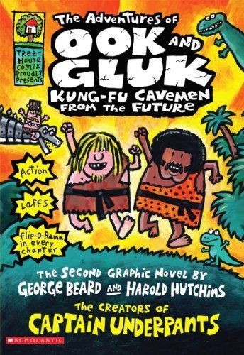 Las aventuras de Uuk y Gluk, cavernícolas del futuro y maestros de kung fu: (Spanish language edition of The Adventures of Ook and Gluk, Kung-Fu Cavemen from the Future) (Dav Pilkey) | Used Books from Thrift Books John Ashton, Dav Pilkey, Martial Arts Instructor, Diary Of A Wimpy Kid, Reluctant Readers, Womens Fiction, Books For Boys, Got Books, Book Addict