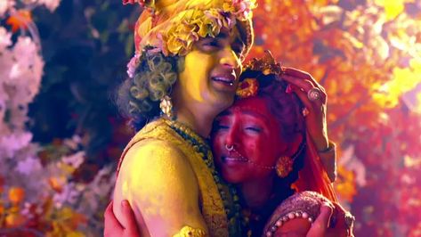 Krishna Thumbnail, Radha Krishna Emotional, Iphone Wallpaper Bright, Wallpaper For Facebook, Beats Wallpaper, Wallpaper Photo Hd, Photos For Facebook, Love Couple Wallpaper, Status In Hindi