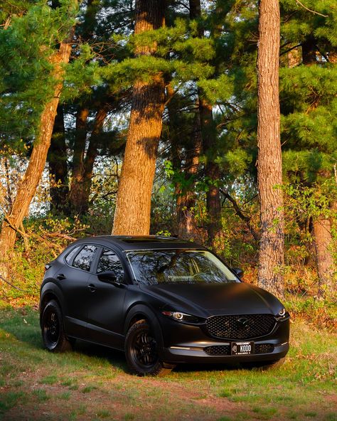 “There are some reviews online of others softroading with their CX-30s though and with the turbo and Mazdas AWD system they seem rather capable. The obvious limitation here is the rear torsion beam axle. If there was more access to soft roading in Wisconsin, I would be more inclined to pursue a lift, which I’ve seen others do, but for now, the factory suspension is enough ground clearance for me”. Volk Te37, Mazda Cx 30, Off Road Wheels, Car Decorations, Off Road Tires, Off Roading, Car Hacks, Diy Car, Car Decor