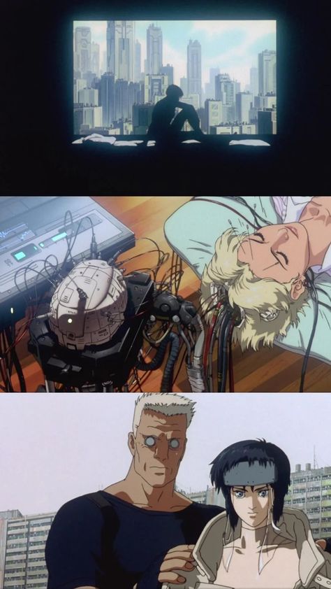 Ghost In The Shell Aesthetic, Ghost In The Shell 1995, Akira Manga, Deadman Wonderland, Anime City, Cyberpunk Anime, Cyberpunk Aesthetic, Arte Cyberpunk, Anime Nerd