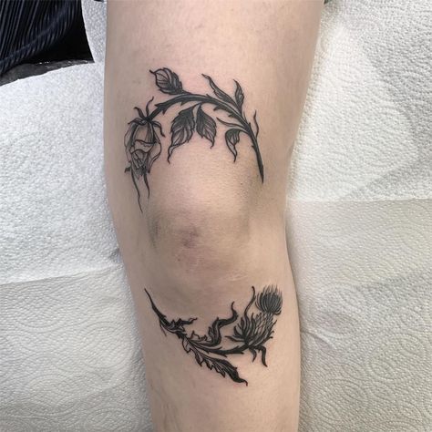 Faerie Tattoo, Spooky Tattoos, Jesus Love, Knee Tattoo, Popular Tattoos, S Tattoo, Body Tattoos, Leg Tattoos, Flower Tattoos