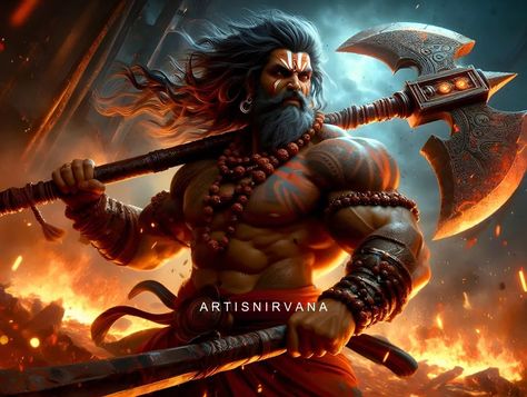 Parashurama Wallpaper, Parshuram Jayanti, Vishnu Krishna, God Photography, Superhero Comics, Hindu God, Robert Downey, God Illustrations, Photography Wallpaper