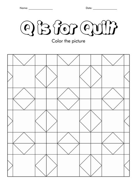 13 Blank Quilt Worksheet | Printable Planner by  Gladys Boyd Quilt Coloring Pages Free Printable, Quilting Templates Printable Free, Quilt Templates Printable Free, Quilt Coloring Pages, Elementary Art Lesson Plans, Tessellation Patterns, Coloring Pages For Teenagers, Quilt Planner, Super Mario Coloring Pages