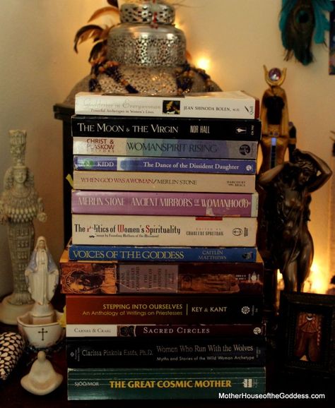 Books On Femininity, Spritual Book, Goddess Books, Feminine Books, Books On Spirituality, Pagan Books, Goddess Spirituality, Feminine Divine, Must Read Books