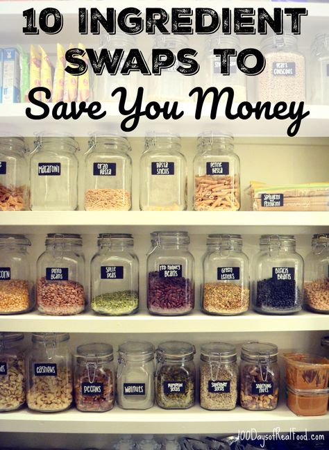 10 Ingredient Swaps to Save You Money 100 Days Of Real Food, Inexpensive Dinners, Easy Cheap Dinners, Easy Macaroni, Budget Cooking, Food Budget, Prepare Meals, Healthy Swaps, Food Substitutions