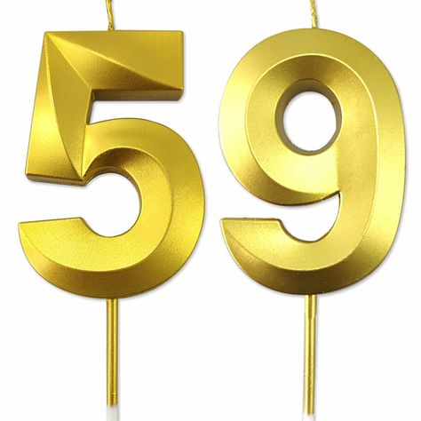 65th Birthday Party, Happy Birthday Logo, 59th Birthday, 56th Birthday, 59 Birthday, Birthday Logo, Logo Number, 65th Birthday, Gold Number