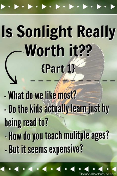 Is Sonlight Really Worth It? {Part 1} | Thou Shall Not Whine Homeschool Philosophies, Sonlight Homeschool, Literature Based Curriculum, Christian Worldview, Educational Tips, Christian Homeschool Curriculum, Kids Chore Chart, Christian Homeschool, Homeschool Routine