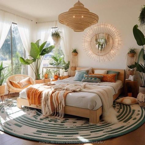 Looking to elevate your bedroom decor? Check out these stunning ideas to transform your space into a cozy retreat. From chic minimalist designs to boho-inspired accents, find inspiration to create the bedroom of your dreams. Bedroom Decor Ideas For Couples Romantic, Bedroom Decor For Couples Romantic, Stile Boho Chic, Romantic Bedroom Decor, Bedroom Decor For Couples, Bedroom Decor Cozy, Eclectic Bedroom, Bohemian Bedroom Decor, Stil Boho