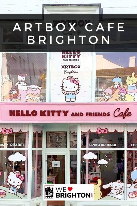 Artbox Cafe, Themed Cafes, Vision Board Goals, Stones Throw, 18th Birthday, The South, Brighton, Hello Kitty, Kitty