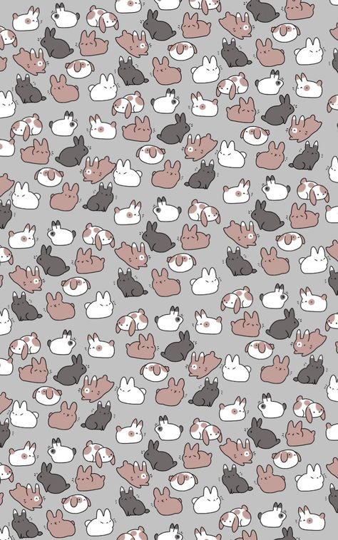 Inspirational Phone Wallpaper, Rabbit Wallpaper, Cat Drawing Tutorial, Desktop Themes, Cute Home Screen Wallpaper, Wallpaper Notebook, Cute Home Screens, Windows Wallpaper, Bunny Drawing