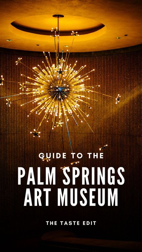 You can’t do Modernism Week without visiting the flagship location of Palm Springs Art Museum. We were really impressed with this awesome museum, which is surprisingly large for being in small desert resort town. The building itself is architecturally significant, deserving of as much attention as any piece of art in the collection. It has an impressive permanent collection and beautiful sculpture gardens #travel #guide #palmsprings #california #art Downtown Palm Springs, Palm Springs Restaurants, Palm Springs Art, Midcentury Architecture, Desert Resort, Summer Vacation Destinations, Alaska Airlines, Mid Century Architecture, Winter Destinations