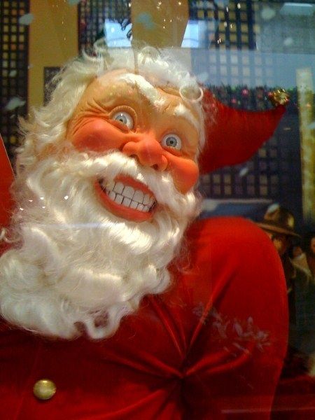 Creepy Santa Bad Christmas, Image Meme, Cursed Memes, Scary Christmas, Creepy Vintage, Bad Santa, Creepy Christmas, Santa Photos, Family Poster