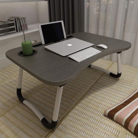 Laptop Bed Table, Bed Tray Table, Laptop Table For Bed, Laptop Desk For Bed, Overbed Table, Portable Bed, Folding Walls, Bed Tray, Couch Table