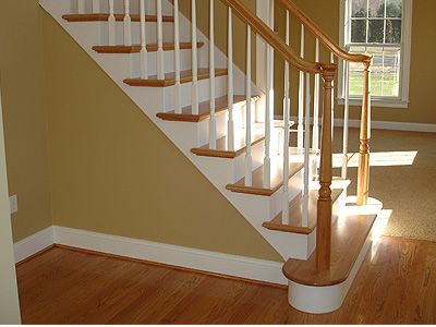 How to open up an enclosed staircase Opening Up Staircase Wall, Closed Staircase, Enclosed Staircase, Stairs Trim, Open Stairs, Stairs Design Interior, Building Stairs, Staircase Remodel, Staircase Wall