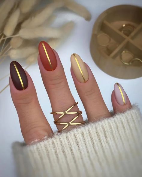 September Nails, Fall Nail Trends, Fall Gel Nails, Nagel Inspo, Heart Nails, Fall Nail, Fall Nail Designs, Fancy Nails, Chic Nails