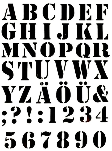 Plastic stencil for painting letters. 12 letters in the alphabet. 26 x 18#tattoofonts #alphabet #inkedletters #tattooideas #typographytattoo Font Aesthetic Alphabet, Ocean Letters, Stencil Numbers, Cool Fonts Alphabet, Alphabet Journal, Cute Fonts Alphabet, Tattoo Fonts Alphabet, Fonts Handwriting Alphabet, Calligraphy Fonts Alphabet