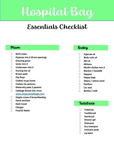 pregnancy hospital bag checklist Pregnancy Hospital Bag, Maternity Pads, Essentials Checklist, Hospital Bag Essentials, Intimate Wash, Bag Essentials, Hospital Bag, Essential Items, Baby Birth