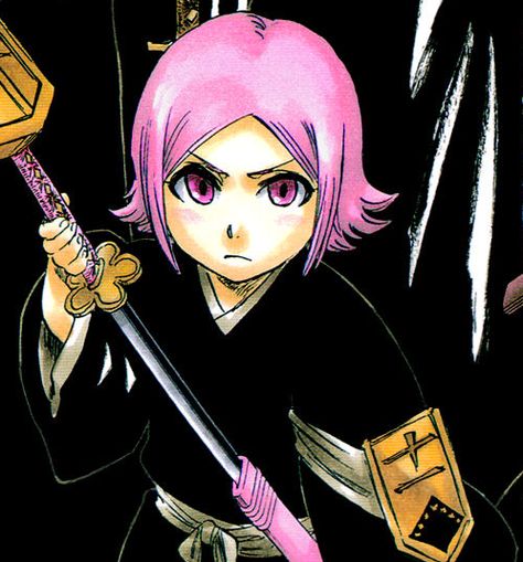 yachiru kusajishi Ichigo Manga, Bleach Pictures, Byakuya Kuchiki, Kuchiki Rukia, Bleach Anime Ichigo, Anime Bleach, Dog Icon, Bleach Characters, Bleach Art