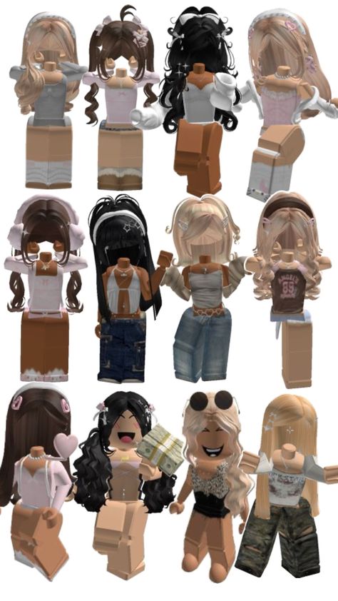 Cute Adopt Me Outfits, Roblox Outfits Avatar, Cute Rblx Avatars, Roblox About Me Ideas, Ideas For Roblox Avatar, Roblox Adopt Me Outfit Ideas, Adopt Me Avatar Ideas, Cute Aesthetic Roblox Avatars, Roblox Black Avatar