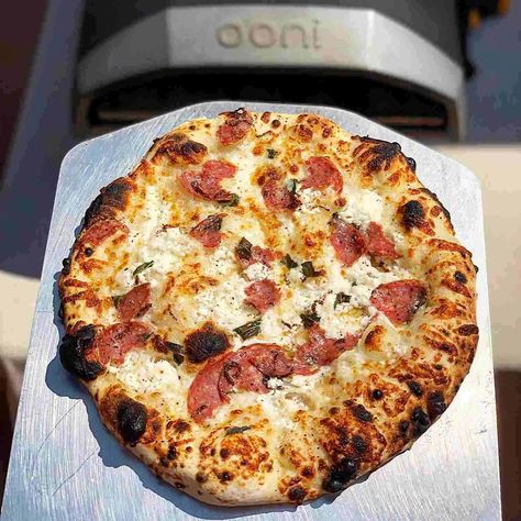 Simple Pizza Recipes For Pizza Ovens and More– Tagged "Pizza Bianca"– Page 2– Ooni USA Outdoor Pizza Oven Recipes, Pizza Oven Recipes Wood Fired, Pizza Ooni, White Pizza Recipe, Wood Fired Oven Recipes, Honey Pizza, Ooni Pizza, Pizza Oven Recipes, Gluten Free Pizza Dough