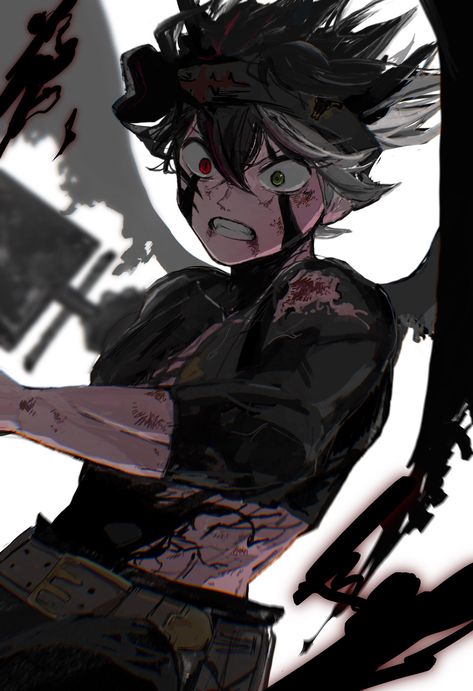 Asta Black Clover Fanart, Asta Fanart, Black Clover Fanart, Asta Black Clover, Black Clover Manga, Bleach Fanart, Black Bull, Black Clover Anime, Anime Dad