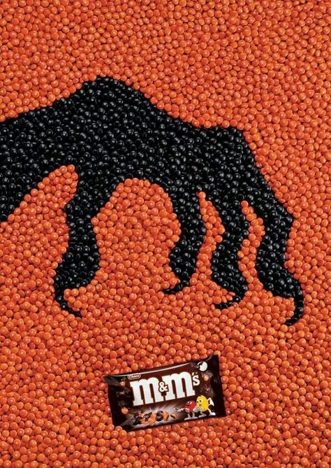 Candy Poster, Clever Advertising, Halloween Post, 광고 디자인, Publicidad Creativa, Best Ads, Poster Ads, Halloween Poster, Poster Layout