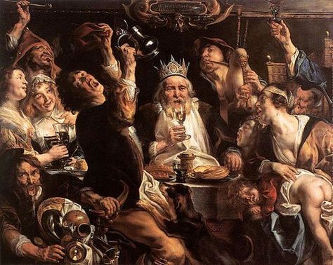 https://flic.kr/p/7bXJAN | Jacob Jordaens, The King Drinks Jacob Jordaens, Italian Paintings, Peter Paul Rubens, History Painting, Dutch Painters, Brussels Belgium, Jaco, The Shepherd, Caravaggio