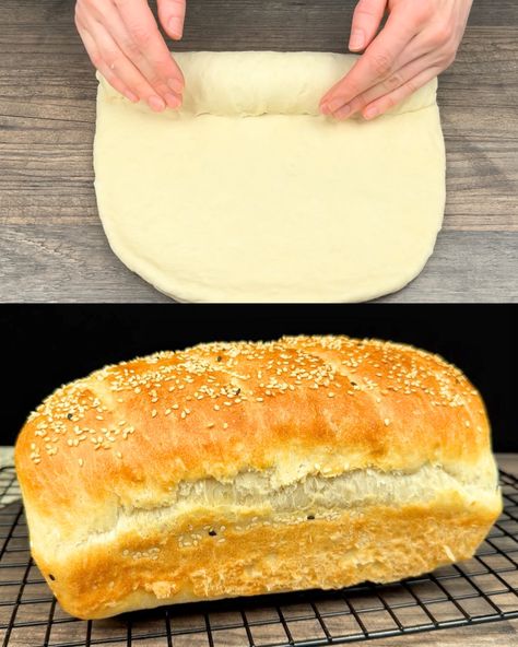 5-Minute Bread! Quick Morning Bake That Will Have Your Neighbors Running! - Greenku Recipes 5 Minute Bread, Feta Bites, Bread Quick, Quick Sandwiches, No Rise Bread, Cooking Bread, Chicken Tender Recipes, Breakfast Toast, Quick Bread Recipes