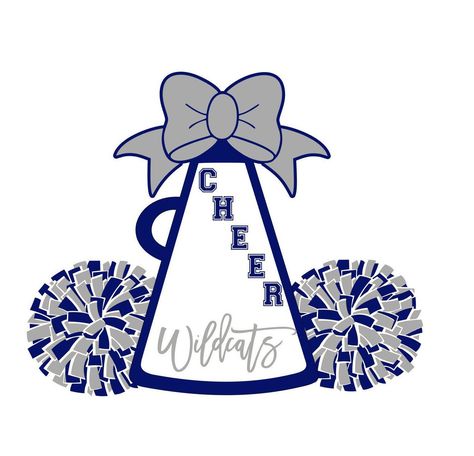 Wildcats Cheer, Cheer Posters, Cheer Signs, Cheer Spirit, Cheer Camp, Cheer Svg, Football Cheer, Cheer Coaches, Cheer Gifts