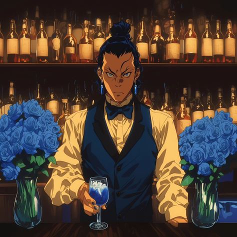 Welcome to the Rose Bar #bflyzone #fy #fyp #anime #animeedits #bar #bartender Bar Tender Character Design, Bartender Character Design, Mayan Mythology, Rose Bar, The Rose, Anime Character Design, Anime Character, Chibi, Art Inspiration