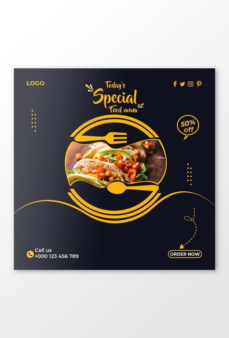 Today's special food menu promotion social media instagram post & web ads banner#pikbest#templates Ads Banner, Web Ads, Food Banner, Instagram Banner, Banner Ads Design, Banner Images, Powerpoint Word, Media Sosial, Web Banner