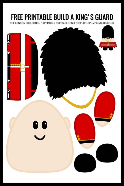 England Preschool Activities, England Crafts For Kids, England Symbols, England Crafts, London Activities, Uk Culture, London Kids, London Theme, Lap Book